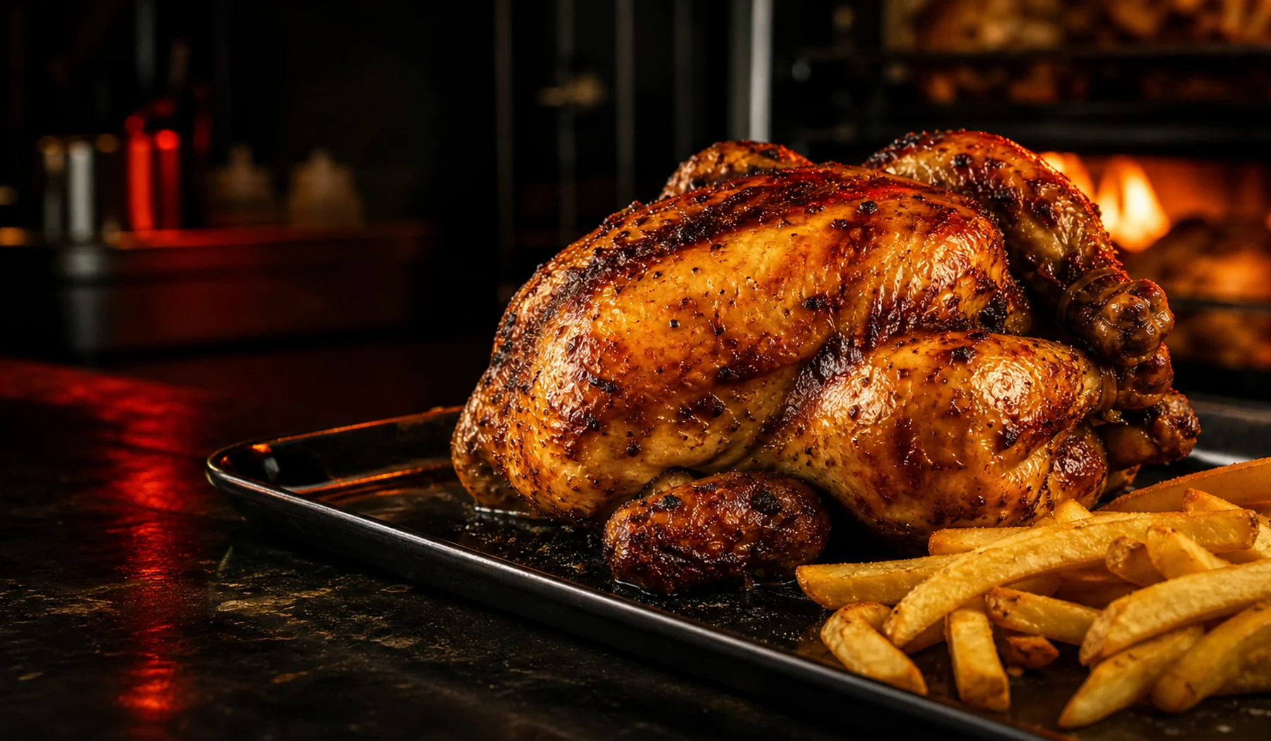 Pollo a l'ast dorado